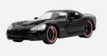 JAD32612 - DODGE Viper SRT Glossy schwarz – FAST and FURIOUS Letty's