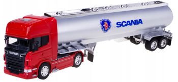 WEL32672ROUGE - SCANIA R730 V8 4x2 (Rot) mit 2-Achs-Tankauflieger
