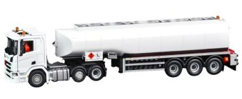 IMC33-0219 - SCANIA R DayCab 6x2 mit 3-Achs-Tankauflieger, weiß