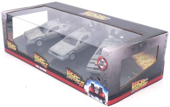 JAD33399 - 3er Pack DELOREAN Zurück in die Zukunft