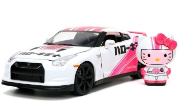 JAD33724 - NISSAN GT-R R35 mit Figur HELLO KITTY 2009