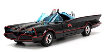 JAD33737 - BATMOBILE Deluxe mit Figur Batman Robin Joker Pinguin