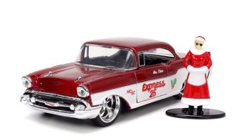 JAD33750 - CHEVROLET BEL AIR MRS SANTA CLAUS 1957 rot