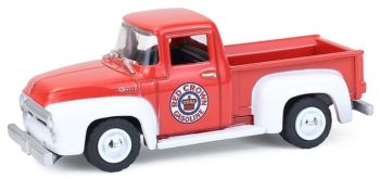 GREEN35300-A - FORD F-100 1954 rot und weiß RED CROWN GASOLINE aus der BLUE COLLAR-Serie