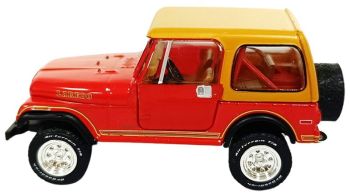 GREEN35310-E - 1980 JEEP CJ-7 Laredo (red) - ALL-TERRAIN series (blister pack)