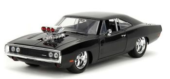 JAD35421 - DODGE Charger 1970 Schwarzer Dodge Charger R/T (Fast & Furious)