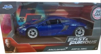 JAD35695 - McLAREN MP4 12C blau FAST and FURIOUS