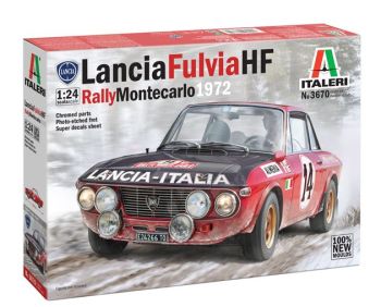 ITA3670 - LANCIA Fulvia HF #14 Rallye Monte Carlo 1972 zum Zusammenbauen und Lackieren