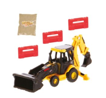 CARRERA37085964 - PlayBox-Set - CATERPILLAR 420E Baggerlader mit Zauber-Sand
