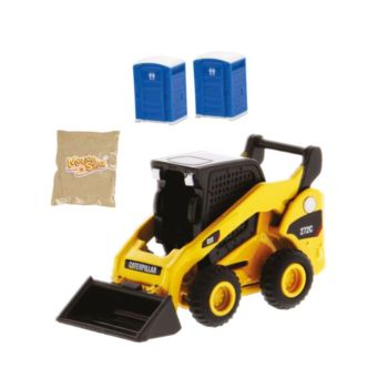 CARRERA37085965 - PlayBox-Set - CATERPILLAR 272C Minilader mit Zauber-Sand
