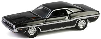 GREEN37320-D - DODGE Challenger R/T 440 1970 schwarz aus der BARRETT JACKSON Serie (in Blisterverpackung)