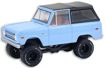 GREEN37330-F - 1972 Ford Bronco Custom SUV, blau, aus der Barrett-Jackson-Serie