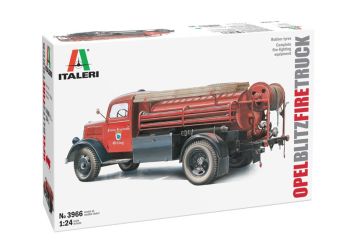 ITA3966 - Feuerwehrwagen OPEL Blitz zum Zusammenbauen und Bemalen