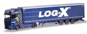HER310413 - SCANIA CS 20 HD 4x2 mit Anhänger 3 Achsen LOG-X