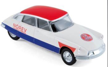 NOREV310603 - CITROËN DS 19 1958 Radfahrer – Blau; Weiß und Rot