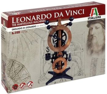 ITA3109 - Die Da Vinci Uhr zum Zusammenbauen und Bemalen
