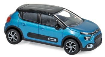 NOREV310913 - CITROËN C3 2020 blau und schwarz