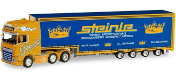 HER311304 - DAF XF SSC 6x2 mit Sattelcurtainsider 4 Achsen STEINLE