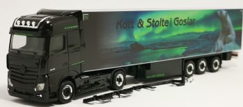 HER311762 - MERCEDES Actros 4x2 mit Anhänger 3 Achsen KOTT & STOLTE GOSLAR