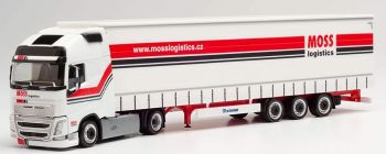 HER311854 - VOLVO FH Globetrotter 4x2 mit Planenanhänger 3 Achsen MOSS Logistic