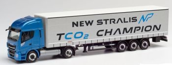HER312271 - IVECO Stralis NP 4x2 mit 3 Achsen TC02 CHAMPION Planenanhänger