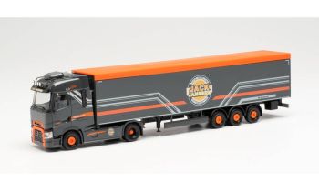 HER313131 - RENAULT T 4x2 mit Schubbodenauflieger 3 Achsen JACK JANSSEN