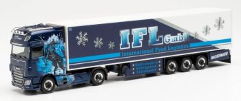 HER313261 - DAF XF SSC 4x2 mit Kühlanhänger 3 Achsen IFL / NACHTMARE