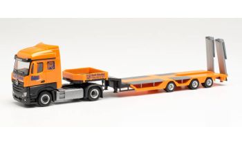 HER313308 - MERCEDES Actros S. 4x2 mit ROLF RIEDEL 3-Achs-Tieflader