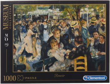 CLE31412 - Puzzle 1000 Teile Bal du moulin de la galette