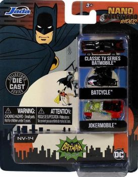 JAD31988 - 3 klassische Batman-Fahrzeuge