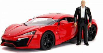 JAD31140 - LYKAN Hypersport mit Motoren FAST AND FURIOUS mit Figur und Lichtern