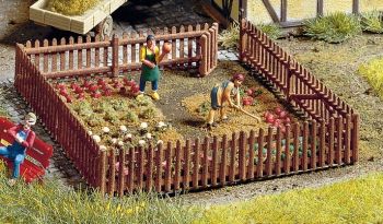 NOC33070 - 22 Stück Gartenzaun