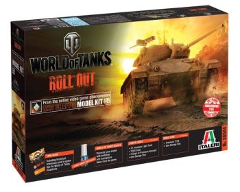 ITA36504 - Panzer M24 Chaffee WORLD OF TANKS zum Zusammenbauen und Lackieren