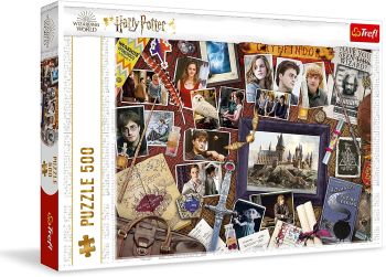 TRF37400 - Puzzle 500 Teile HARRY POTTER Erinnerung an Hogwarts