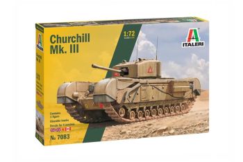 ITA7083 - Churchill Mk. III Panzer zum Zusammenbauen und Lackieren