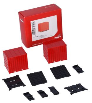 HER053594-004 - 10-Fuß-Container mit Halterung – 2 Teile zum Zusammenbauen