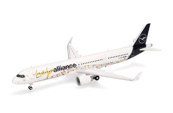 HER573900 - AIRBUS A321neo Lufthansa Help Alliance Weiß