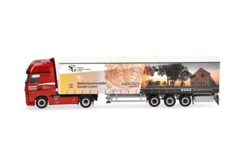 HER939256 - MERCEDES BENZ Actros 2018 4x2 with 3-axle trailer, GARTNER – Lorsch Abbey