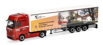 HER939263 - MERCEDES BENZ Actros 2018 4x2 with 3-axle GARTNER trailer – Fürstenlager National Park