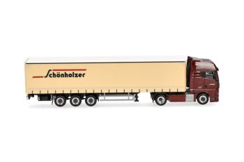 HER962216 - MAN TGX GX 4x2 with 3-axle SCHONHOLZER trailer