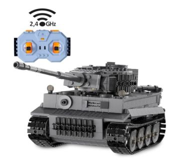 JAM402894 - Funkgesteuerter Tiger-Panzer – Bausteine ​​– 925 Teile