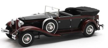 MTX40307-013 - CORD L-29 Phaeton Sedan Cabriolet 1931 Schwarz und Braun - Limitiert auf 120ex.