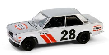 GREEN41165-C - NISSAN Datsun 510 Widebody 1970 TEXACO aus der Serie TEXACO in Blisterverpackung