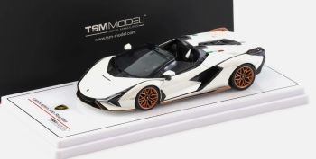 TSM430832 - LAMBORGHINI Sian Roadster 2020 Weiß