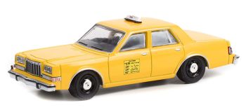 GREEN44945-F - DODGE Diplomat 1984 Taxi der Serie THELMA & LOUISE unter Blisterverpackung.
