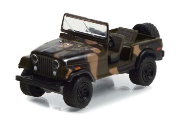 GREEN44965-E - JEEP CJ-7 1981 aus der Serie FALL GUY unter Blisterverpackung.