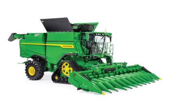 ERT45990 - JOHN DEERE S7 900 Mähdrescher mit 2 Raupenschneidwerken – Prestige Collection