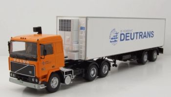PRX47217 - VOLVO F12 6x4 1980 mit 2-achsigem Kühlauflieger - DEUTRANS