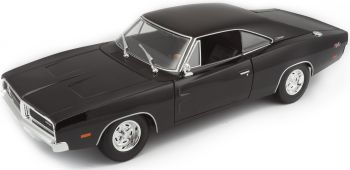 MST31387BL - 1969 Dodge Charger R/T Schwarz
