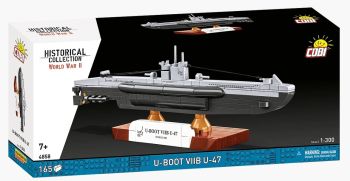 COB4858 - U-Boot Typ VIIB U-47 – 165 Teile